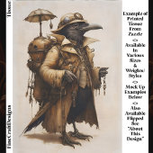 Steampunk Raven Explorer Adventurer EG7R Decoupage Tissuepapier