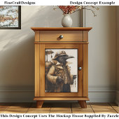 Steampunk Raven Explorer Adventurer EG7R Decoupage Tissuepapier