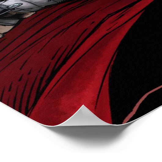 Steampunk Red Poster (Hoek)