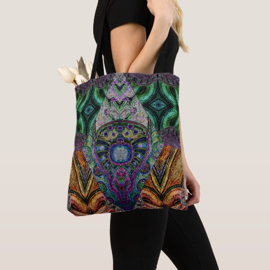 Steampunk-reeks #3 tote bag (Dichtbij)