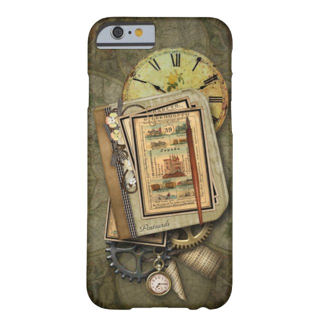  Steampunk-reis Case-Mate iPhone Case (Achterkant)
