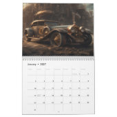 Steampunk Reiskalender Kalender (Jan 2027)