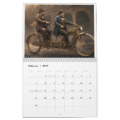 Steampunk Reiskalender Kalender (Feb 2027)