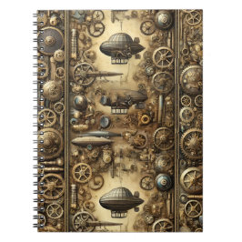 Steampunk Retro-Futuristic  Notitieboek