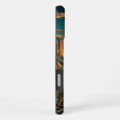 Steampunk Retro iPhone 16 Pro Max Hoesje | Vintage (Rechterkant)