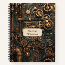 Steampunk Retro Notitieboek