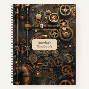 Steampunk Retro Notitieboek
