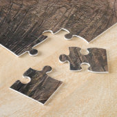 Steampunk Robijnen En Dolken Krijger Valentijn Legpuzzel (Zijkant)