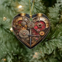 Steampunk Robijnen En Tandwielen Donker Hart 