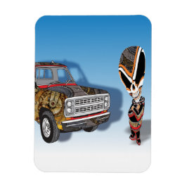 Steampunk Robot Teenage Alien Cyborg Magneet