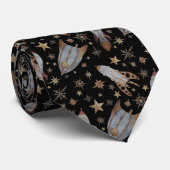 Steampunk Rockets Stropdas (Opgerold)