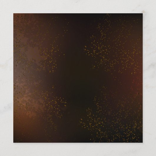 Steampunk Roestige Achtergrond met Turkooisen Lenz Programmakaart (Achterkant)