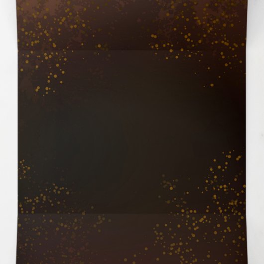 Steampunk roestige achtergrond met turkooizen lenz drieluik aankondiging (Binnenkant midden)