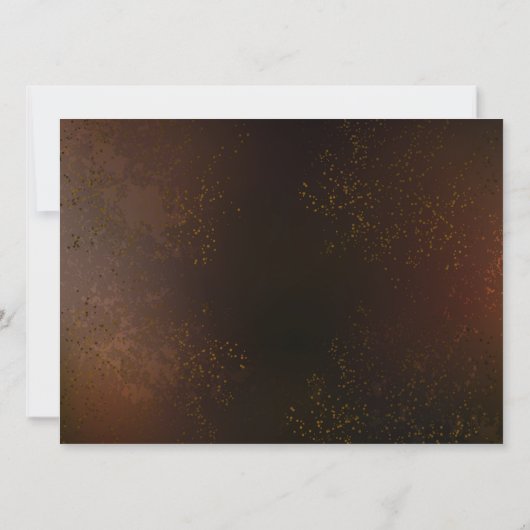 Steampunk roestige achtergrond met turkooizen lenz kaart (Achterkant)