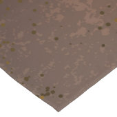 Steampunk Roestige Achtergrond met Turquoise Lenze Korte Tafelloper (Hoek)