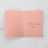 Steampunk Romance Feestdagen Kaart (Binnen)