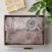 Steampunk Romance Serie Ontwerp 2 Tissuepapier (Geschenk)