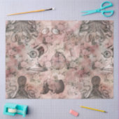 Steampunk Romance Serie Ontwerp 2 Tissuepapier (Craft)