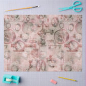 Steampunk Romance Serie Ontwerp 4 Tissuepapier (Craft)