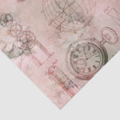 Steampunk Romance Serie Ontwerp 4 Tissuepapier (Detail)