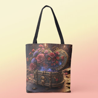 Steampunk Romance Tote Bag