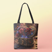 Steampunk Romance Tote Bag