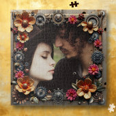 Steampunk Romantic Photo Personalized Legpuzzel