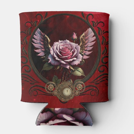 Steampunk-roos Blikjeskoeler (Achterkant)