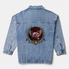 Steampunk-roos Denim Jacket