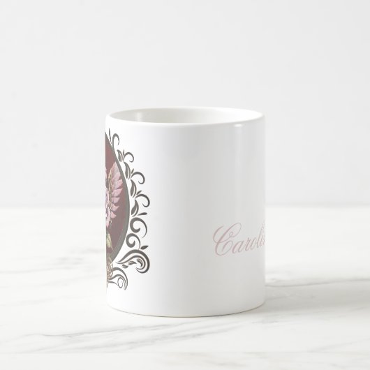 Steampunk-roos Koffiemok (Center)