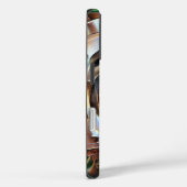 Steampunk Roos met surrealistisch gezicht - Mechan Case-Mate iPhone Case (Achterkant / Rechts)