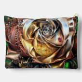 Steampunk Roos met surrealistisch gezicht - Mechan Etui (Achterkant)