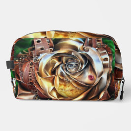 Steampunk Roos met surrealistisch gezicht - Mechan Toilettasje