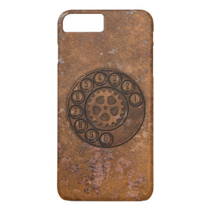 Steampunk Roterende Telefoon van de Wijzerplaat Case-Mate iPhone Case