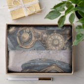 Steampunk Rottweiler Dog Tissuepapier (Geschenk)