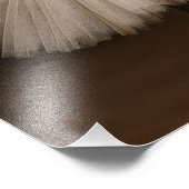 Steampunk Royal Ballerina Elegant Fantasy Foto Afdruk (Hoek)