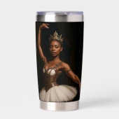 Steampunk Royal Ballerina Elegant Fantasy Geïsoleerde Drinkbeker (Voorkant)