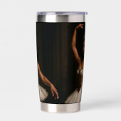 Steampunk Royal Ballerina Elegant Fantasy Geïsoleerde Drinkbeker (Links)