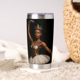 Steampunk Royal Ballerina Elegant Fantasy Geïsoleerde Drinkbeker