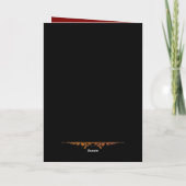 Steampunk Royal Ballerina Elegant Fantasy Kaart (Achterkant)