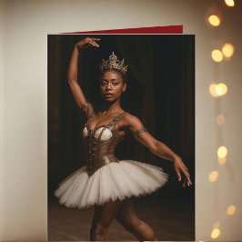 Steampunk Royal Ballerina Elegant Fantasy Kaart