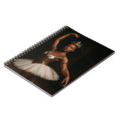 Steampunk Royal Ballerina Elegant Fantasy Notitieboek (Linkerzijde)