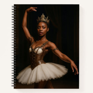 Steampunk Royal Ballerina Elegant Fantasy Notitieboek