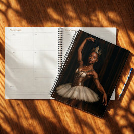 Steampunk Royal Ballerina Elegant Fantasy Planner