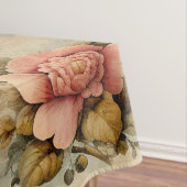  Steampunk Roze Bloemen Hete Luchtballon Tafelkleed (Voorbeeld)