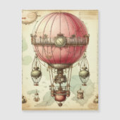  Steampunk Roze Hete Luchtballon (2) (Voorkant)