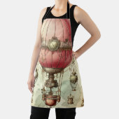 Steampunk Roze Hete Luchtballon (2) Schort (Insitu)