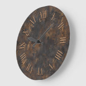Steampunk Rustic Metal Wall Clock Grote Klok (Hoek)