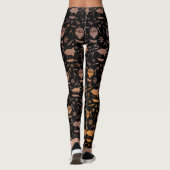 Steampunk Rusty Airships Leggings (Achterkant)