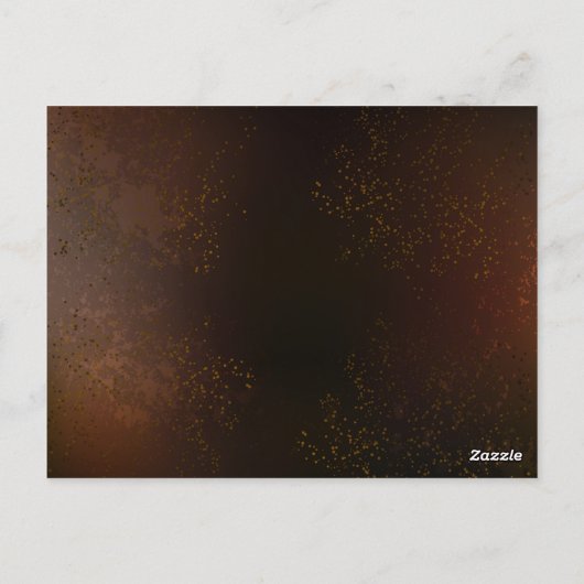 Steampunk Rusty Background met Turquoise Lenses Briefkaart (Achterkant)